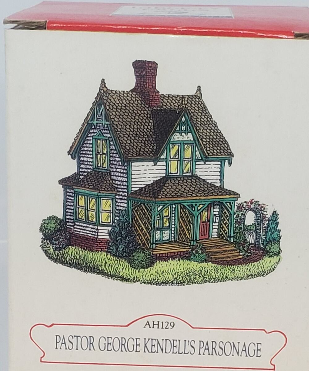 Liberty Falls PASTOR GEORGE KENDELLS PARSONAGE Americana Collection AH129 1997